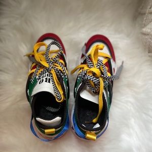 Colorful sneakers